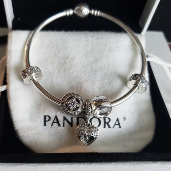 ⚘️AUTHENTIC PANDORA MOTHER'S BRACELET 6pc GIFT SET 🎁 - Picture 3 of 10